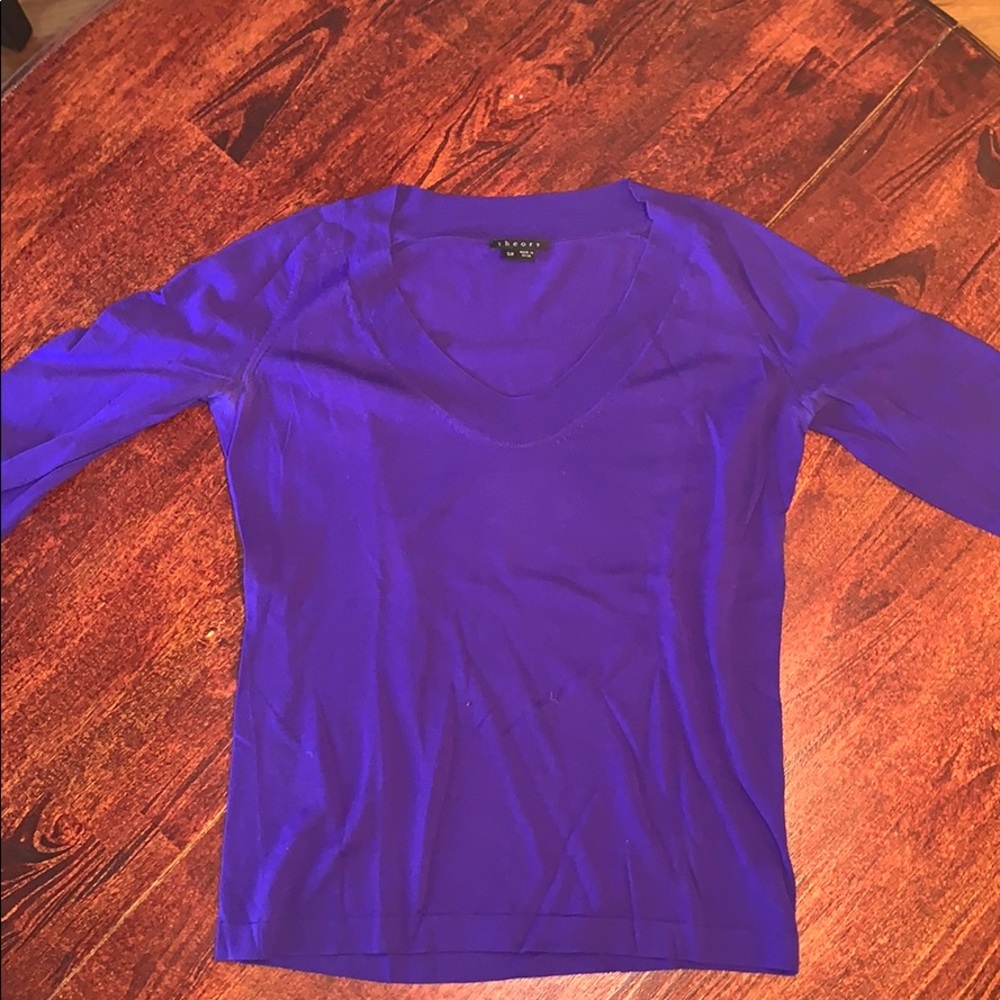 Purple 3/4 Shirt